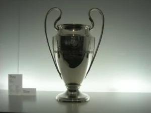 UEFA champions league trophy